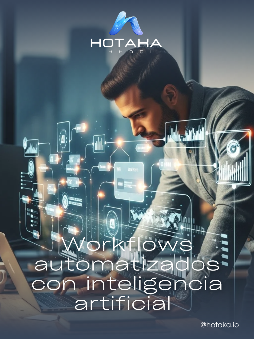Workflows automatizados con inteligencia artificial en Santander